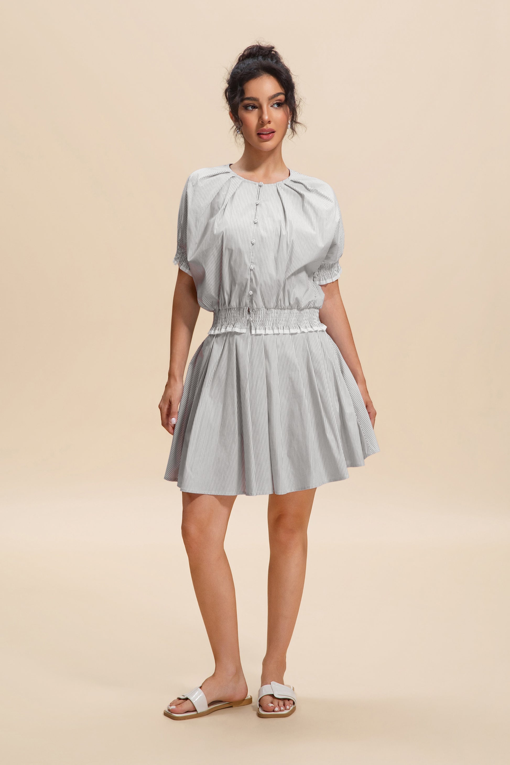 Margeaux Striped Set