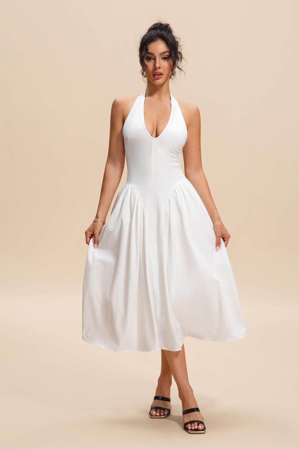 Meribel Halter Dress
