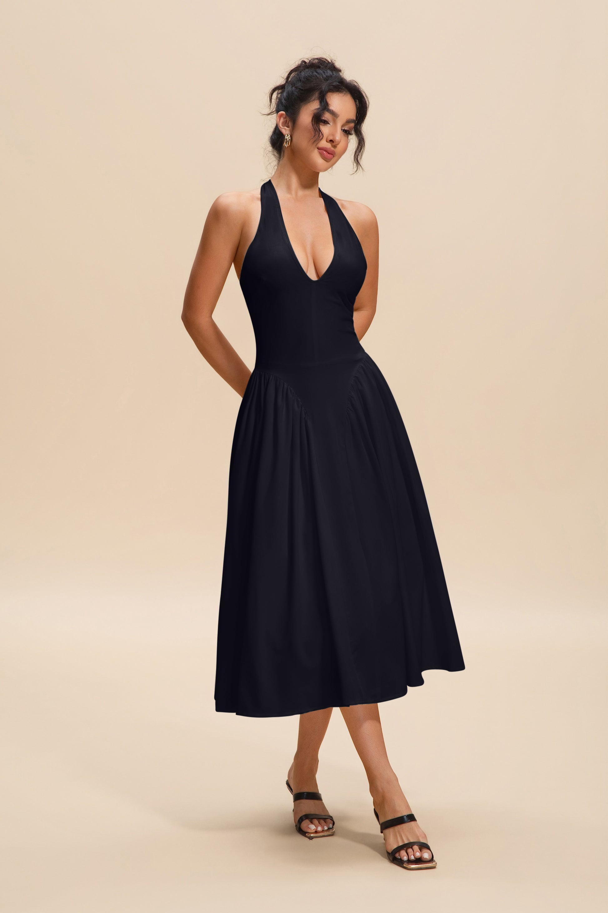 Meribel Halter Dress