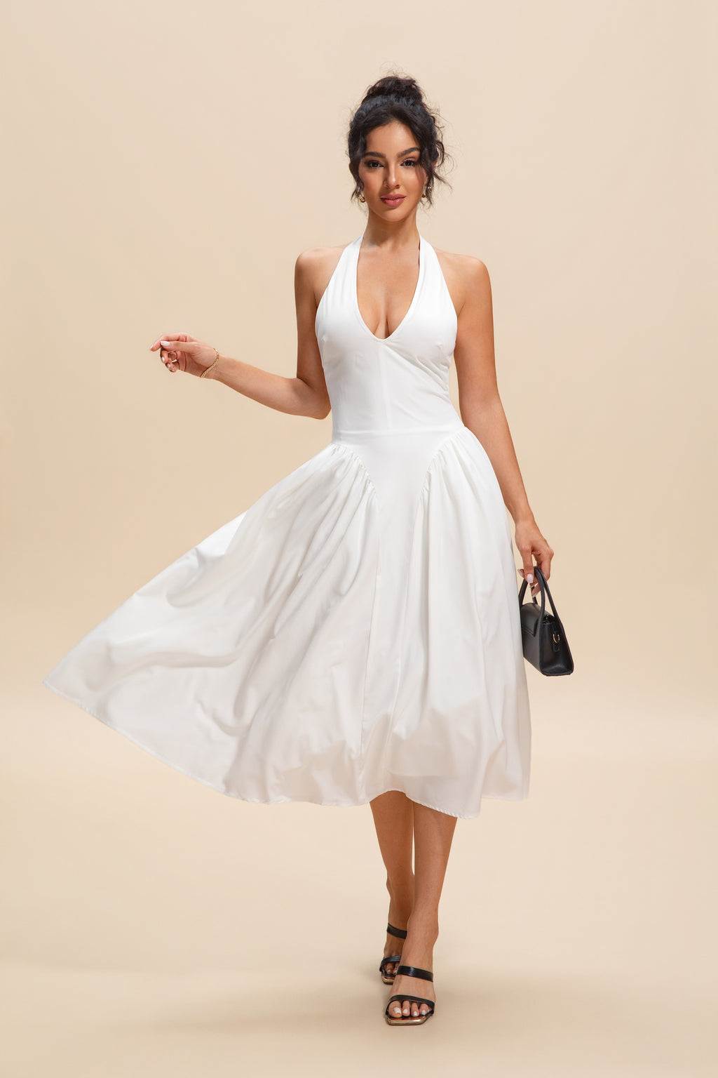Meribel Halter Dress