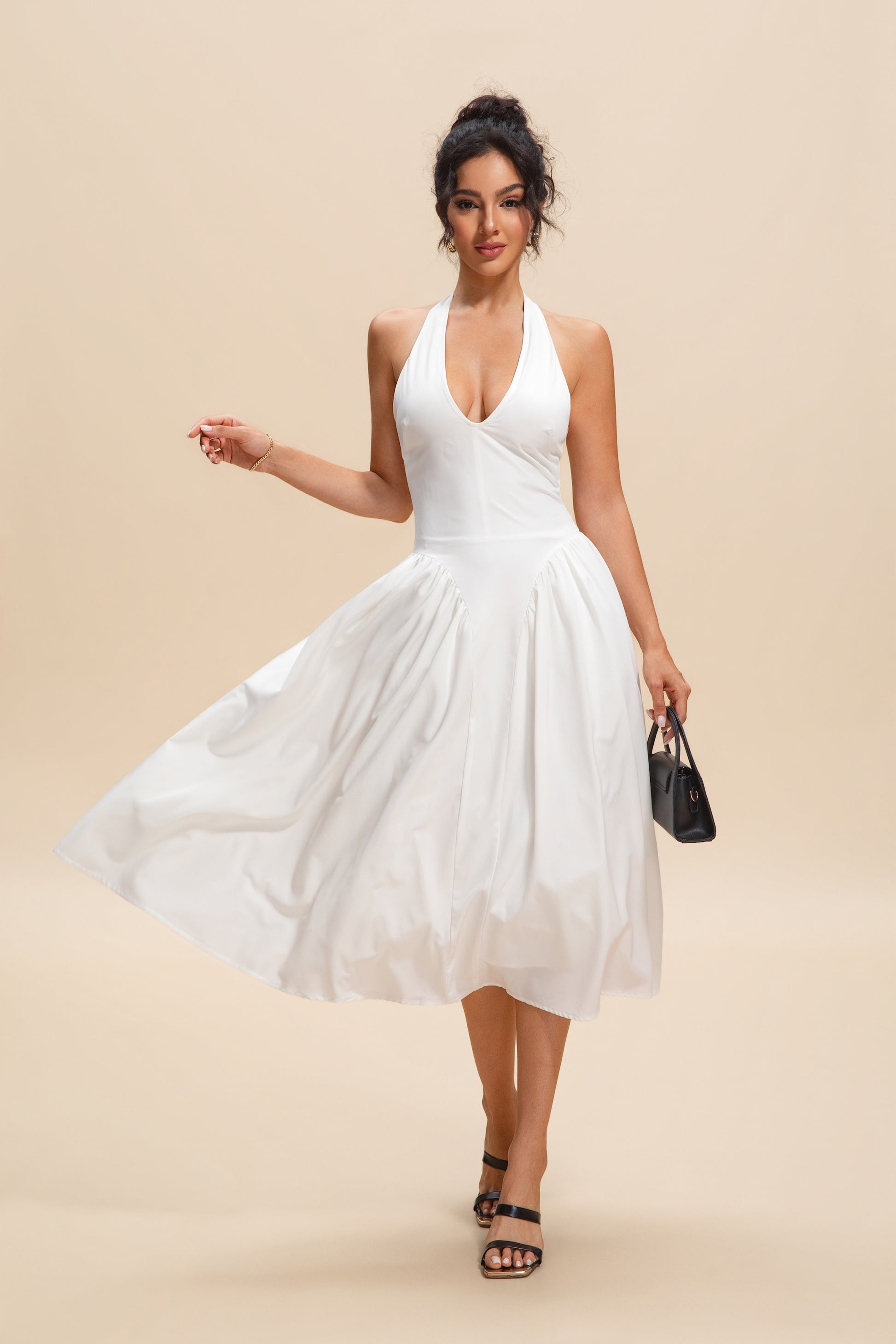 Meribel Halter Dress