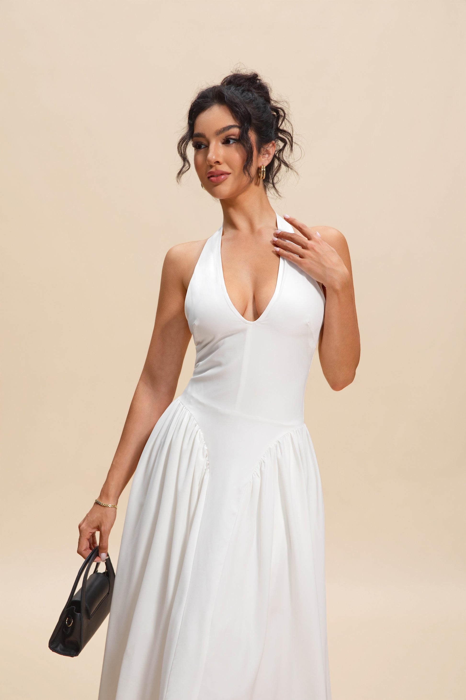 Meribel Halter Dress