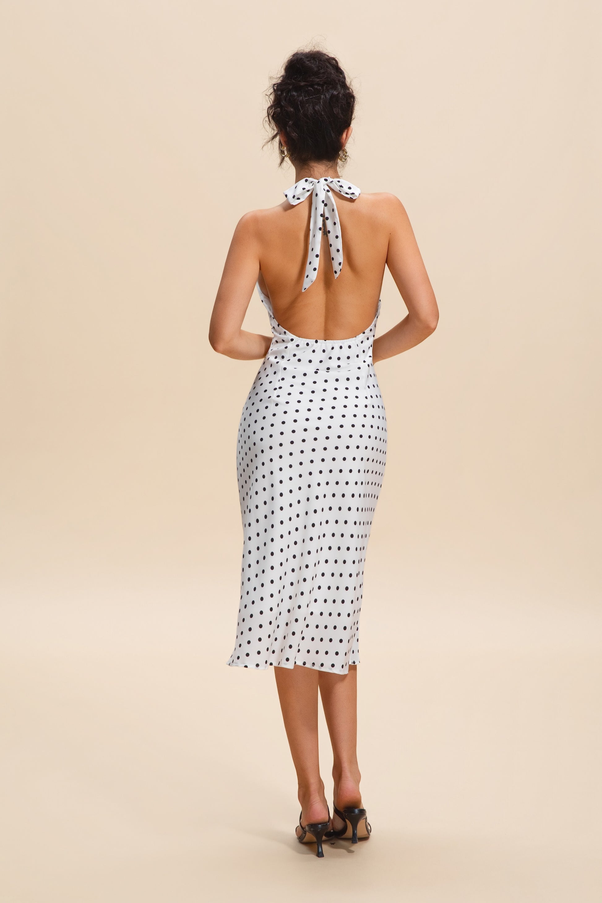 Pallino Halter Dress