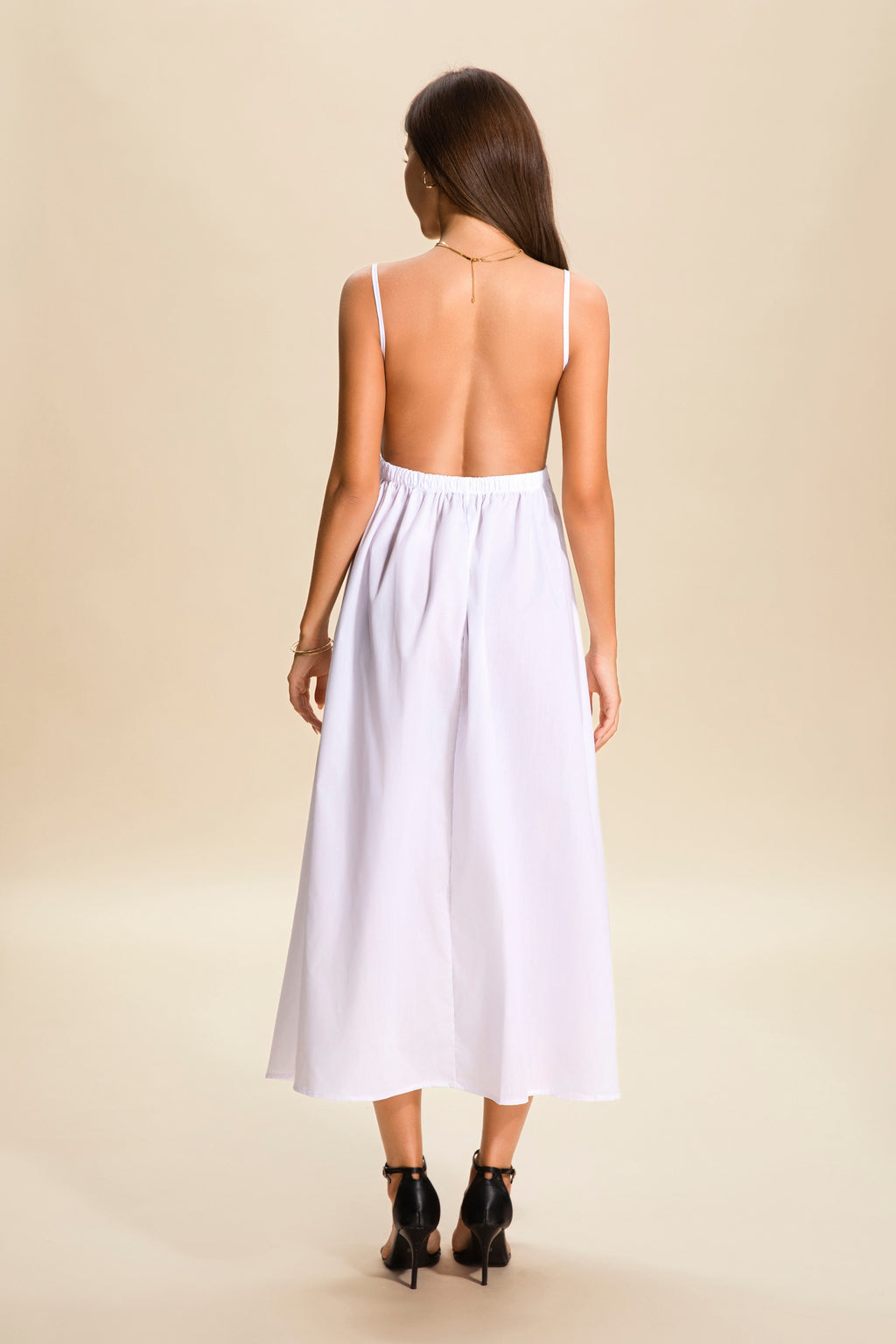 Laguna Poplin Maxi Dress