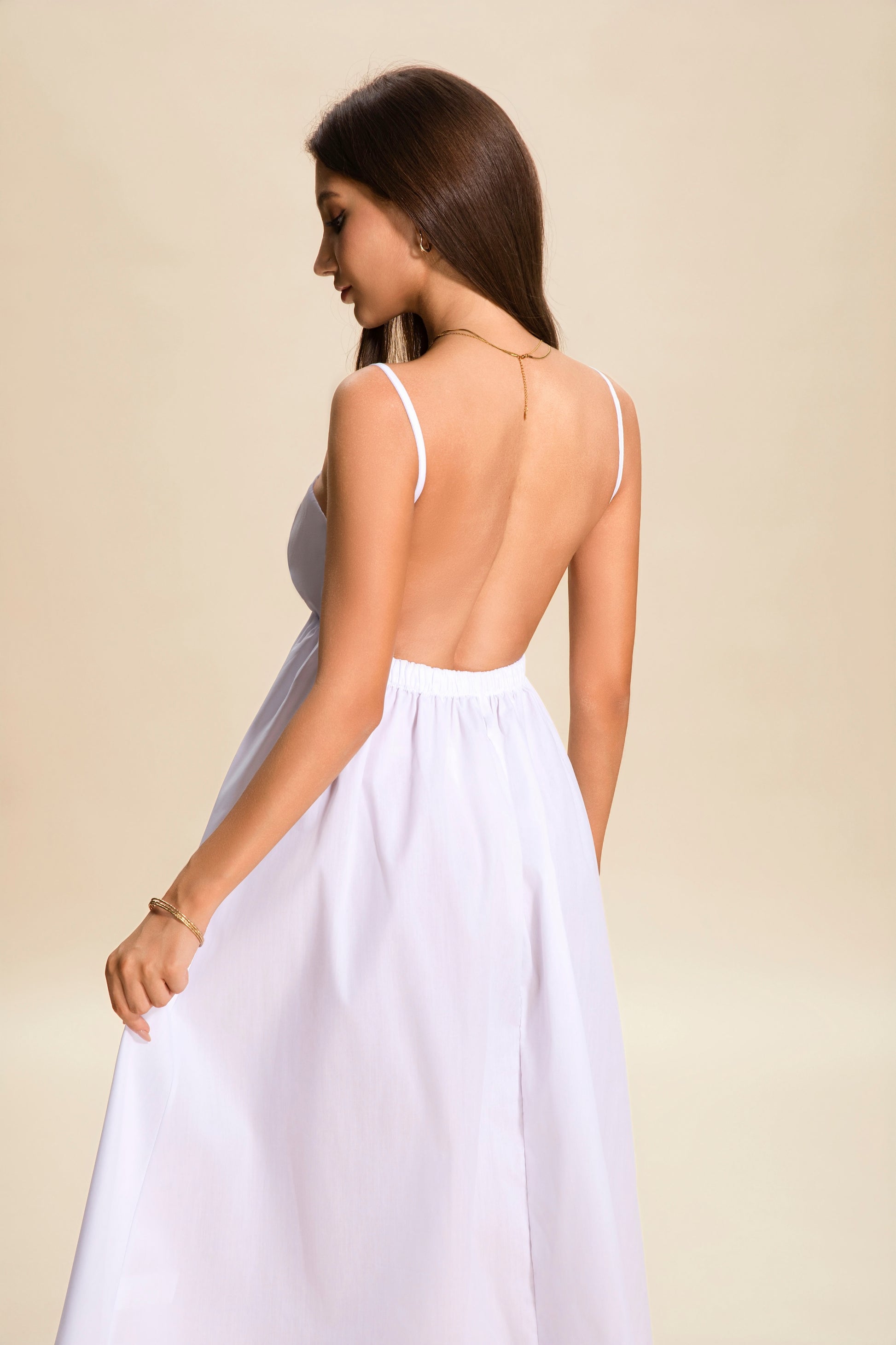 Laguna Poplin Maxi Dress