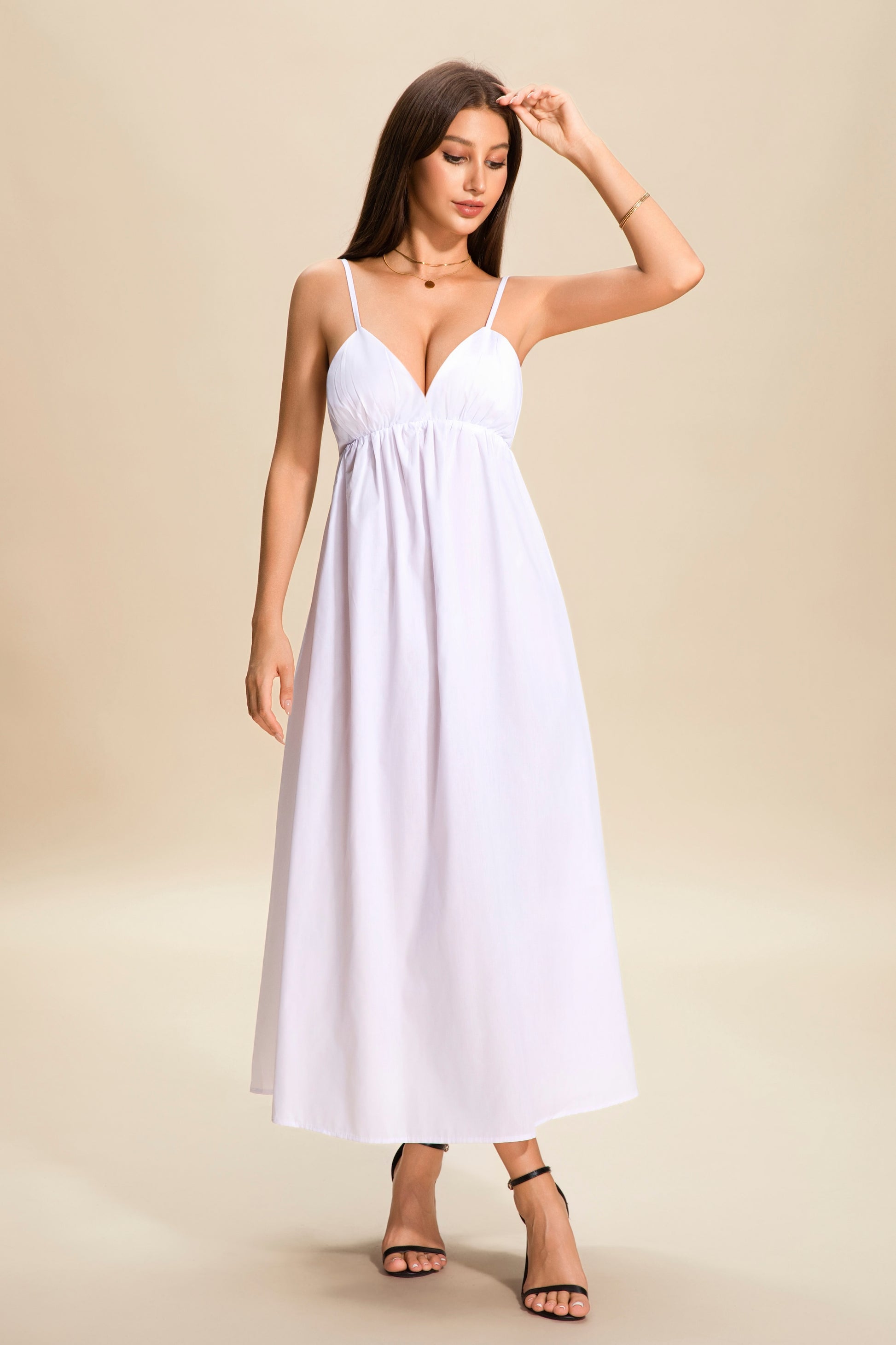 Laguna Poplin Maxi Dress