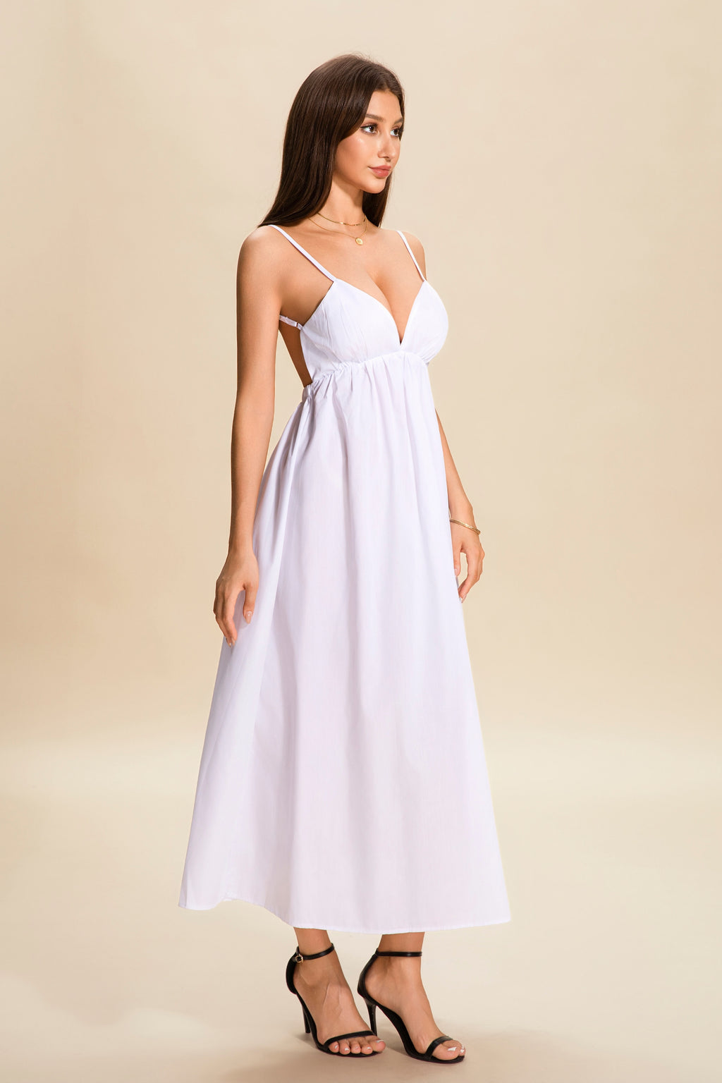 Laguna Poplin Maxi Dress