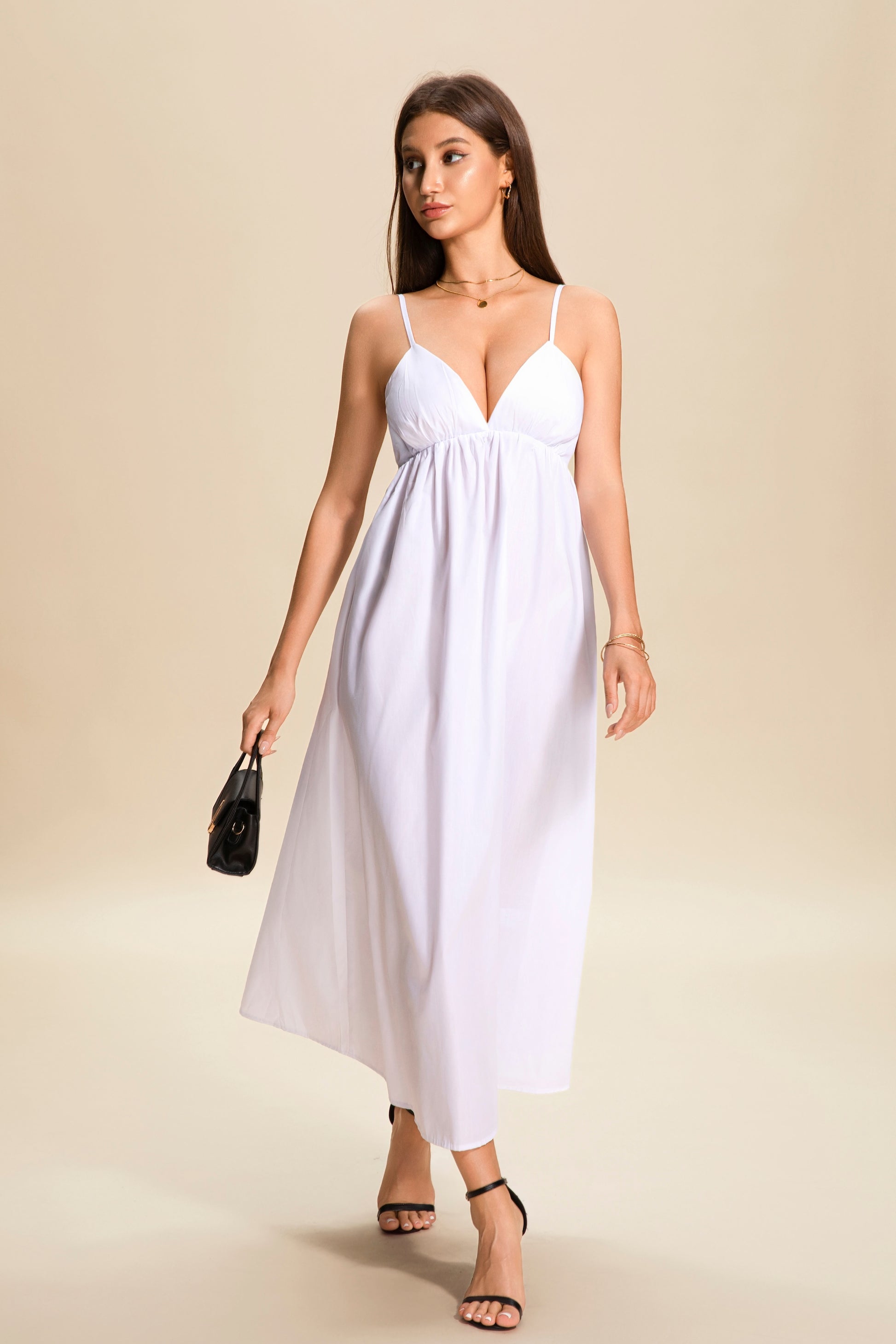 Laguna Poplin Maxi Dress