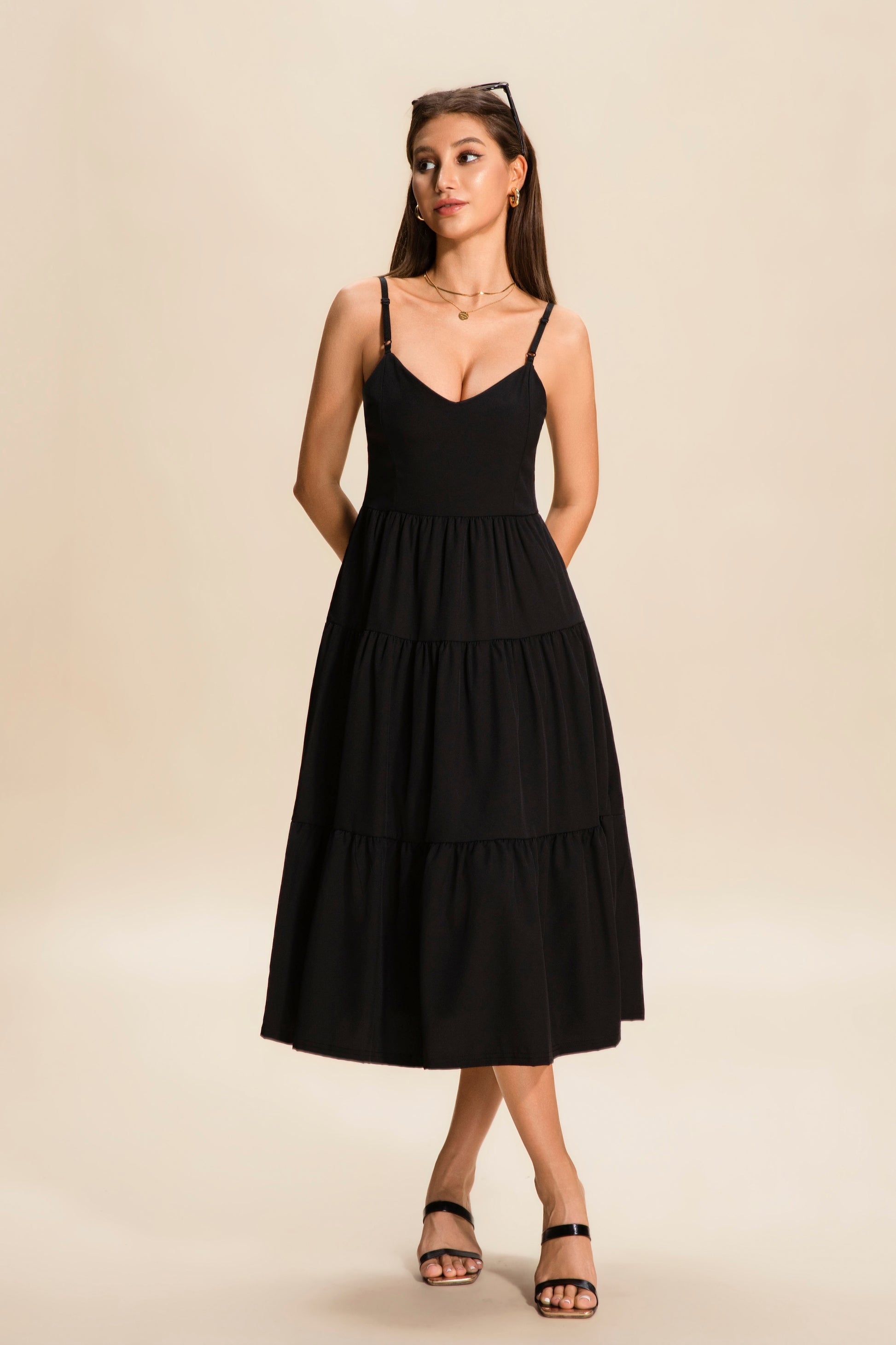Alora Tiered Dress