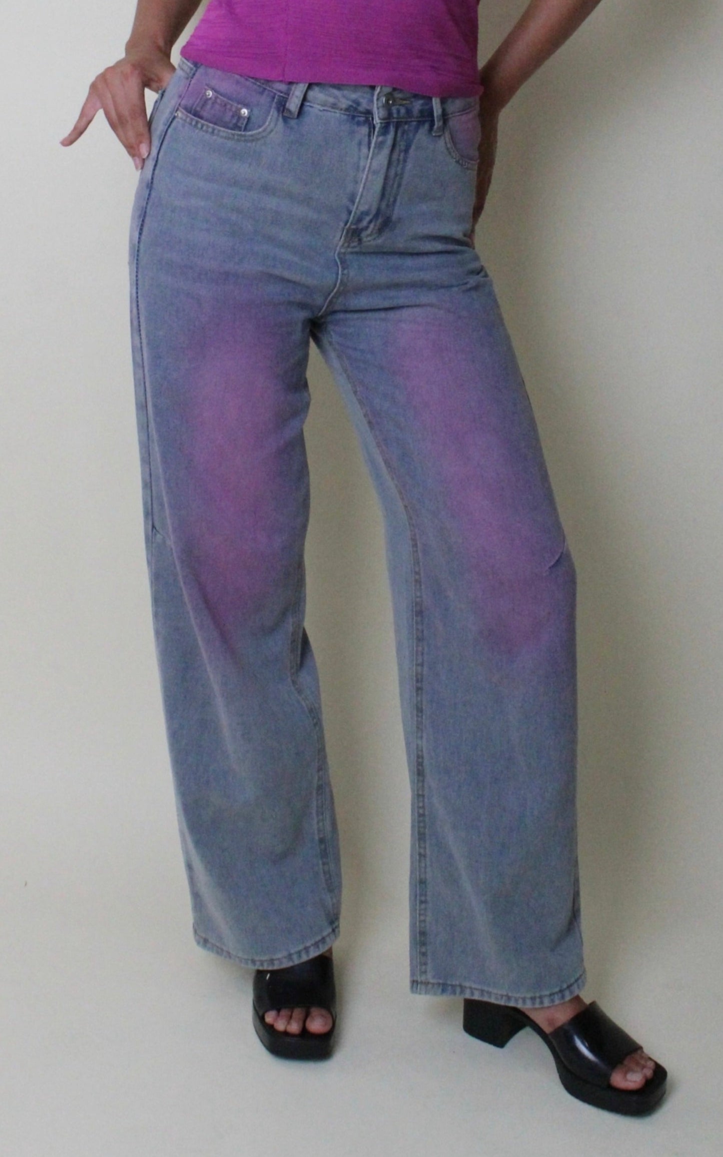 Blush Loose Fit Jean - Orchid